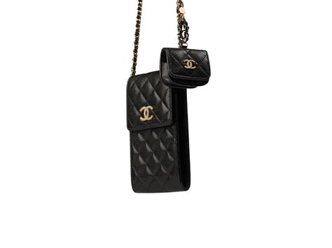 chanel phone holders with chain